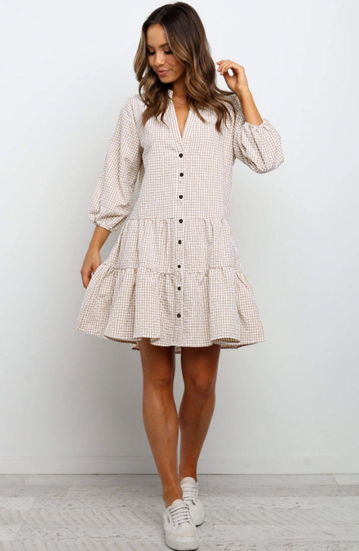 Robe à carreaux Mya | MINAI™