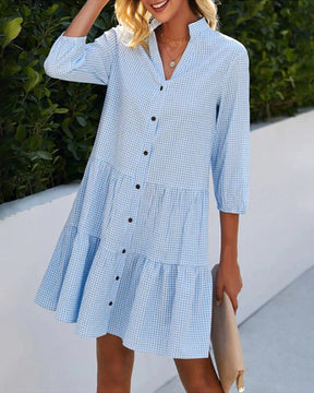 Robe à carreaux Mya | MINAI™